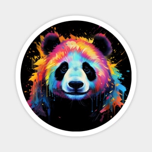 Neon Panda #4 Magnet